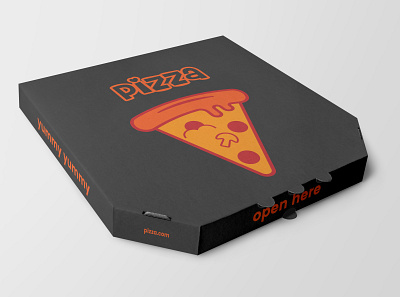 design a minimal-style pizza box design dribbbleweeklywarmup. graphic design illustration logo pizza vector wa weeklywarmup