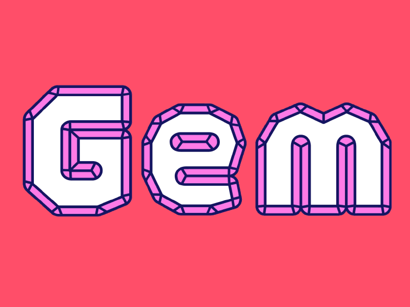 Gemstone variable font gemstone typeface