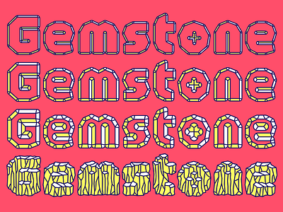 A cut typeface chisel font gemstone type typeface typography