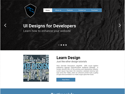 Website UI Design branding creativedesigns graphic design landing page logo ui uiux uiux design user experience user interface web design websitedesign
