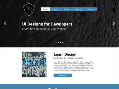 Website UI Design