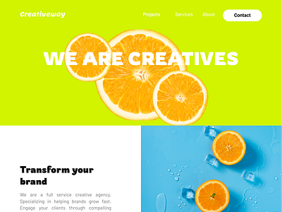 Creativeway landing page app appdesign branding creativedesigns design graphic design logo ui uidesign uiuiinspiration uiux uiwebdesign vector webdesign wesitedesign