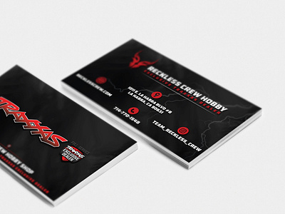 Reckless Crew Shop Business Card