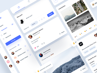 Components from Clever Dashboard UI Kit