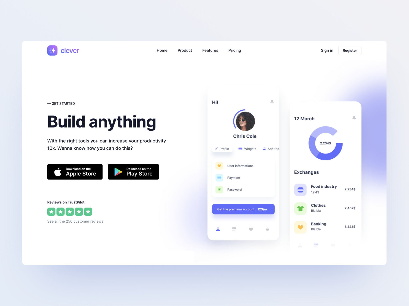 Hero Sections - Webpixels Components By Webpixels On Dribbble