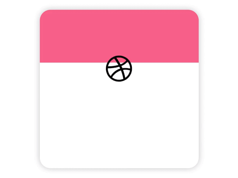 Hello Dribble animation card ui dribble first shot material design