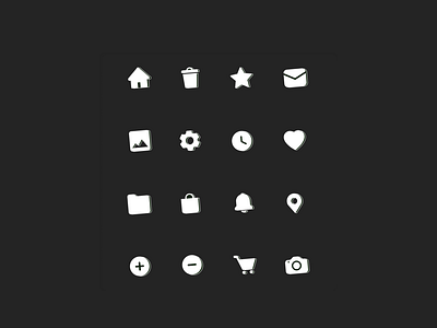 Icon set figma ui