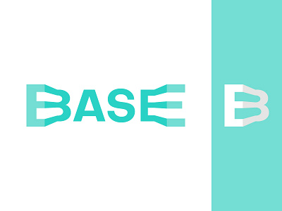 Base base branding flat logo symbol typography