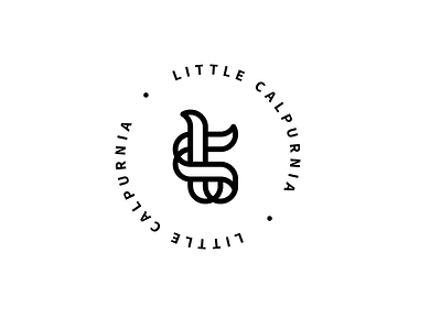 Little Calpurnia artist lace logo monogram