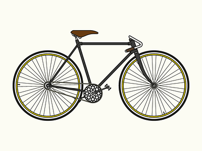 Marshall "Major" Taylor bicicleta bicycle bike chile cycling illustration vector vintage