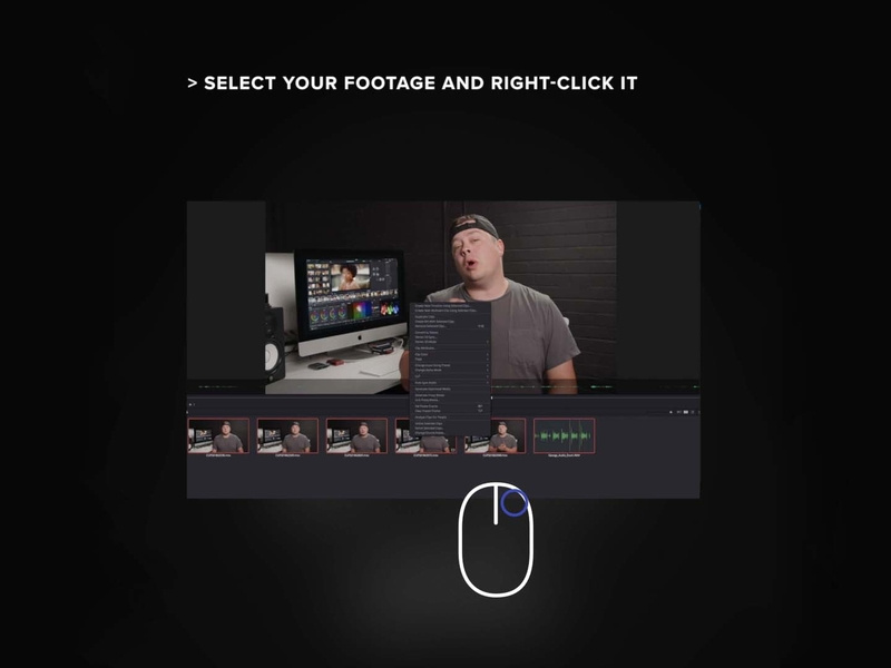 How to Sync Audio in DaVinci Resolve by MotionVFX on Dribbble