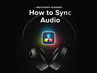 How to Sync Audio in DaVinci Resolve davinci resolve video editing video editor video effects video production
