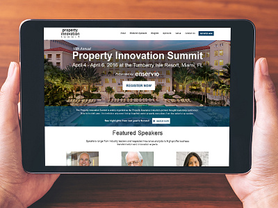 Property Innovation Summit Website