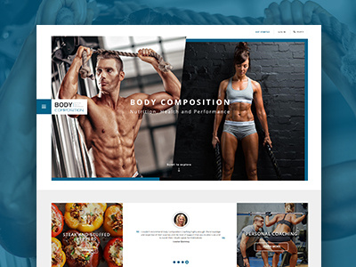 Body Composition body comp body composition coach fitness fitness coach fitness website web web design website