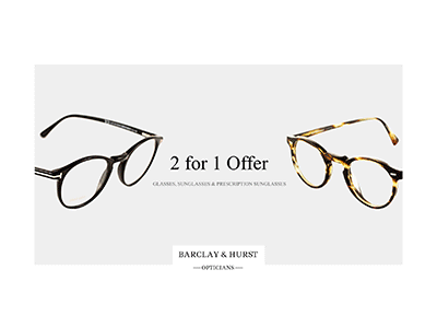 Barclay & Hurst video guide 2 for 1 animation eyewear gif glasses opticians products shop sunglasses video web web design