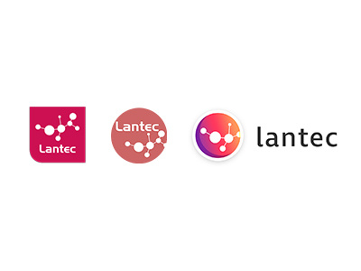 Logo Timeline it company lantec logo logo timeline new logo sticker web company