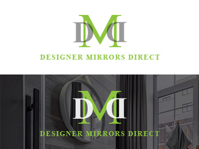 Designer Mirrors Logo designer logo logo logo design mirror mirror logo stylish