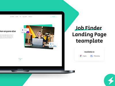 GoWwworks – Minimal Employment Agency Landing Page UI Template