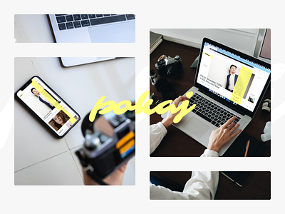 Pokaj — Minimalist Fashion Photographer Landing page fullscreen menu