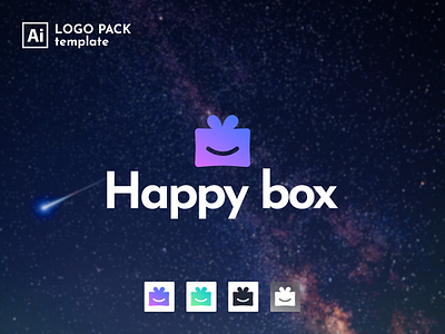 HappyBox — Free Minimal Logo Template favicon