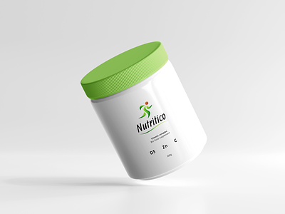 Nutritico – Logo Template for Sports Nutrition and Supplement figma
