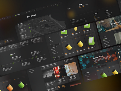 Nutritico — Sports Nutrition & Supplement Store Design Template