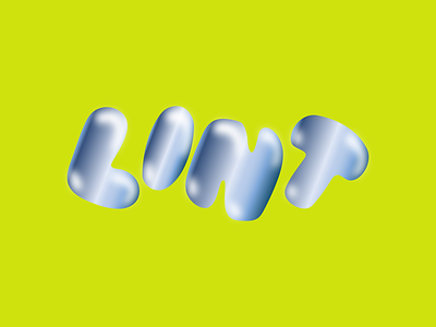 lint abstract artwork blue branding color custom cute design illustration logo type typography vector yellow