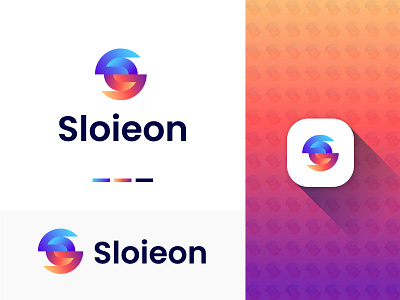 Sloieon logo design || Modern and gradient logo by Mehedi Hasan on Dribbble