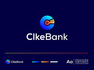 ClkeBank Logo Design || Banking logo || Financial logo Design