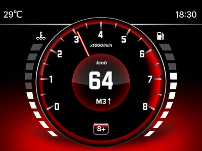 The Dashboard car dashboard fast mercedes meter speed sport