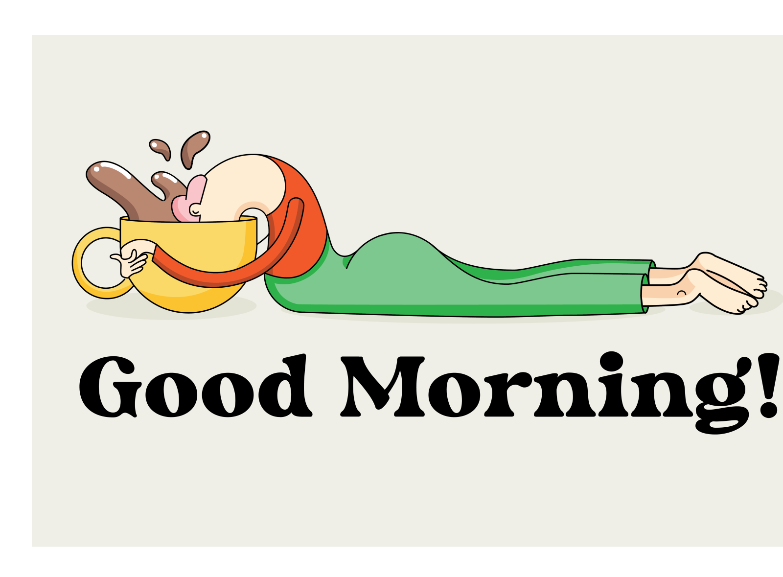 Good morning! by zahra jafari on Dribbble