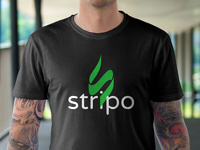 Logo Design and Branding for Stripo.email brand email logo ribbon stripe stripo