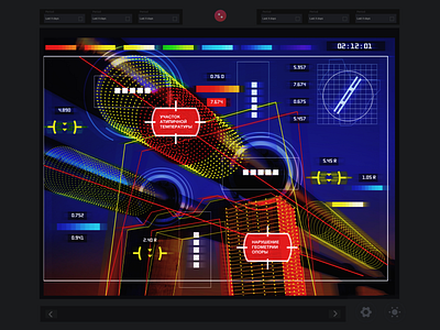 NeyroVision Smart UI/UX design concept art direction concept graphic design illustration ui