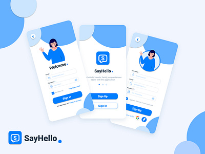 SayHello - Login & Register