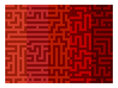 Color labyrinth - RED abstract design editorial flat grid design illustration illustrator manipulation minimal passion project print project vector vectorart