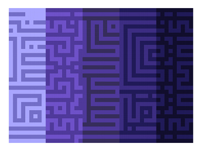 Color labyrinth - PURPLE abstract design editorial flat grid design illustration illustrator minimal passion project print project vector vectorart