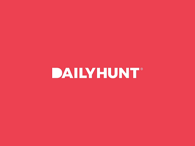 Dailyhunt Rebranding app branding design ui ux web