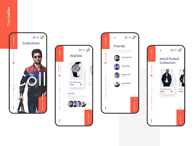 Reliance Trendstter Shopping App app branding design ui ux