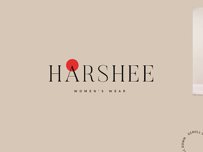 Harshee Women's Wear Branding authentic brand identity branding branding concept branding design classy clean cloth dress elegance feminine girl india logo logodesign print reliance tags women