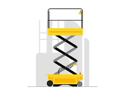 Imer Illustration For Godrej RenTrust Website branding design icon illustration imer landing page truck typography vector web