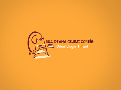 Pediatric Dentristry, Dra Diana Celemi ai branding design graphic graphic design illustration logo logodesign logotype