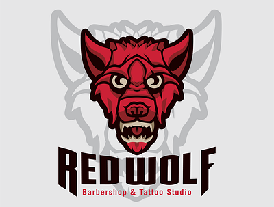 Red Wolf ai branding design graphic graphic design illustration inspiration logo logodesign logotipo logotype mexicandesign mexico red ui vector wolf