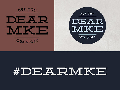 Dear MKE Rebranding brand identity branding community identity logo milwaukee nonprofit photography social story