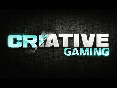 Criative Gaming Logo game design gaming video game