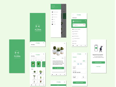 Plant Mobile App Design