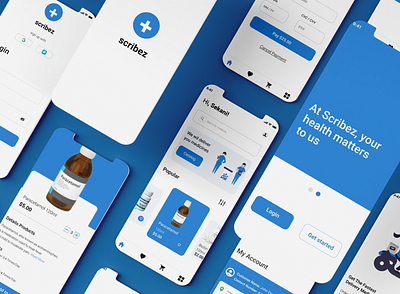 Pharmacy Mobile App pharmacy ui ux productdesign