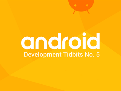 Another Hero Image: 4 - Android Development Tidbits No 5 android color colour development hero material design no 5 tidbits