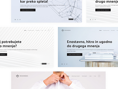 Drugo Mnenje - Hero carousel design doctor hero hospital insurance ui ux web