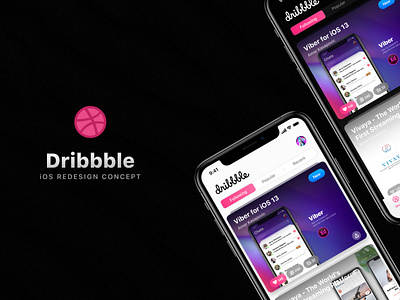 Dribbble for iOS 13