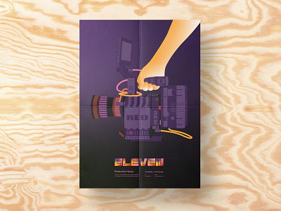 Illustrations for Eleven Creative - RED camera ads animation branding camera character character design cinema design film filmmaker identity illustration illustration system logo movie production red typography vector